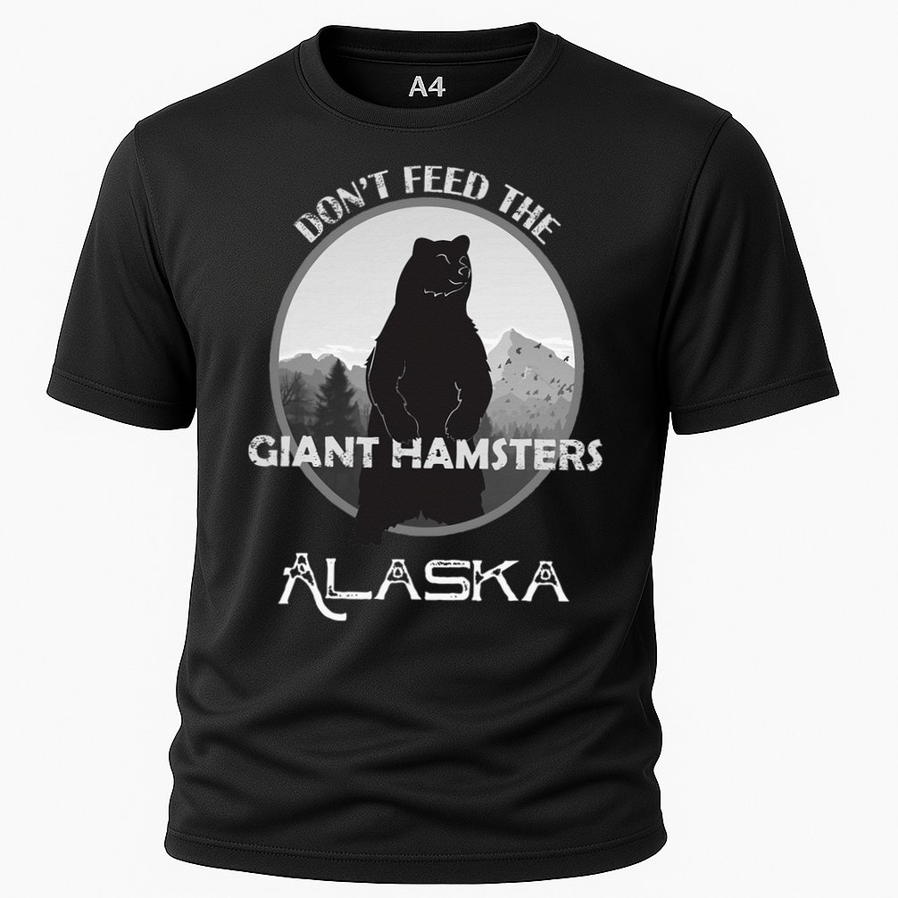 Funny Alaska Grizzly Bear Gift Kodiak Grizzlies Souvenir Performance Shirt