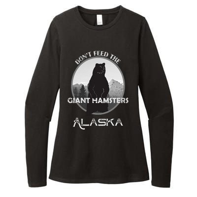 Funny Alaska Grizzly Bear Gift Kodiak Grizzlies Souvenir Womens CVC Long Sleeve Shirt