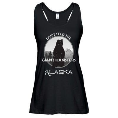 Funny Alaska Grizzly Bear Gift Kodiak Grizzlies Souvenir Ladies Essential Flowy Tank