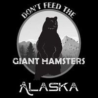 Funny Alaska Grizzly Bear Gift Kodiak Grizzlies Souvenir 16 in Basic Backpack