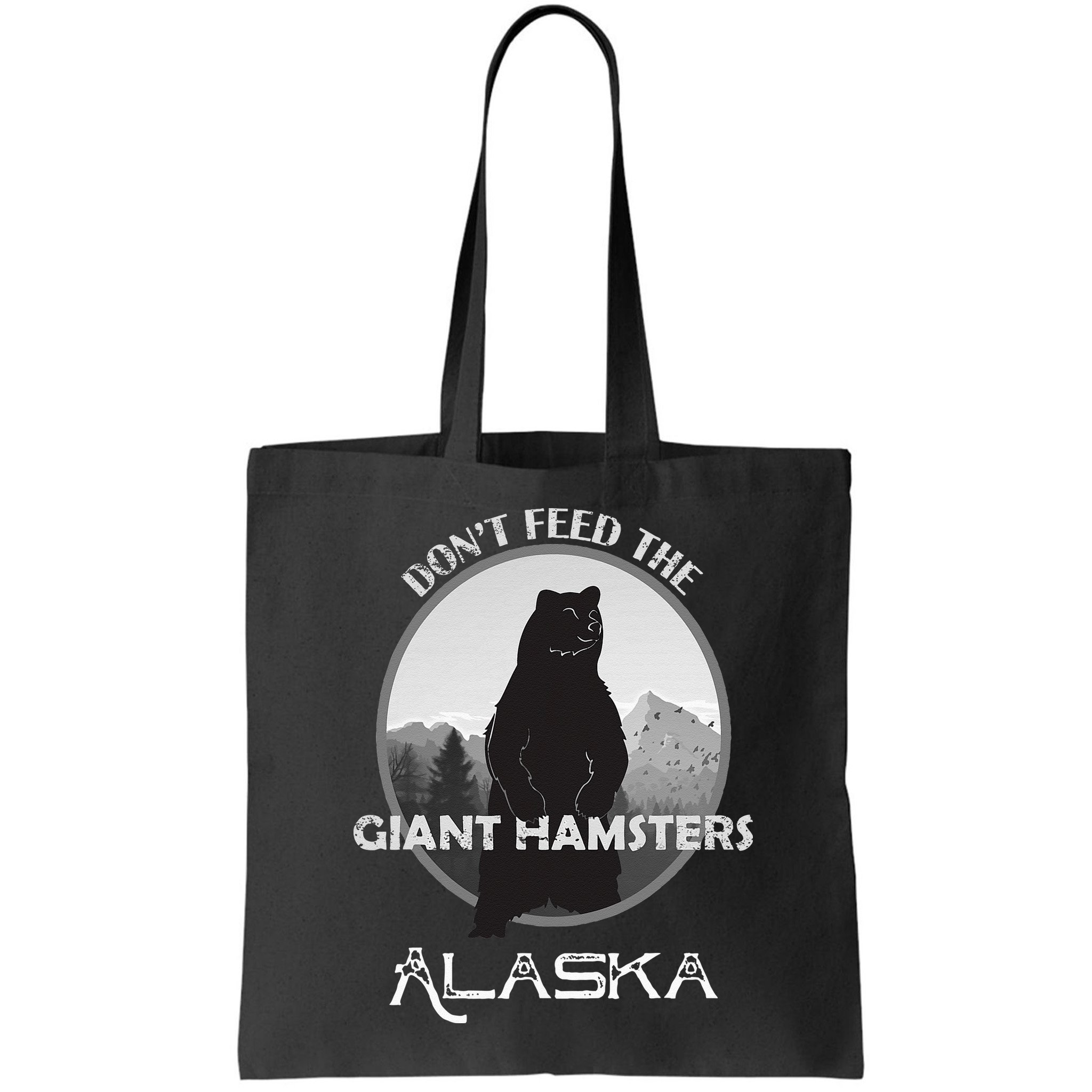 Funny Alaska Grizzly Bear Gift Kodiak Grizzlies Souvenir Bag