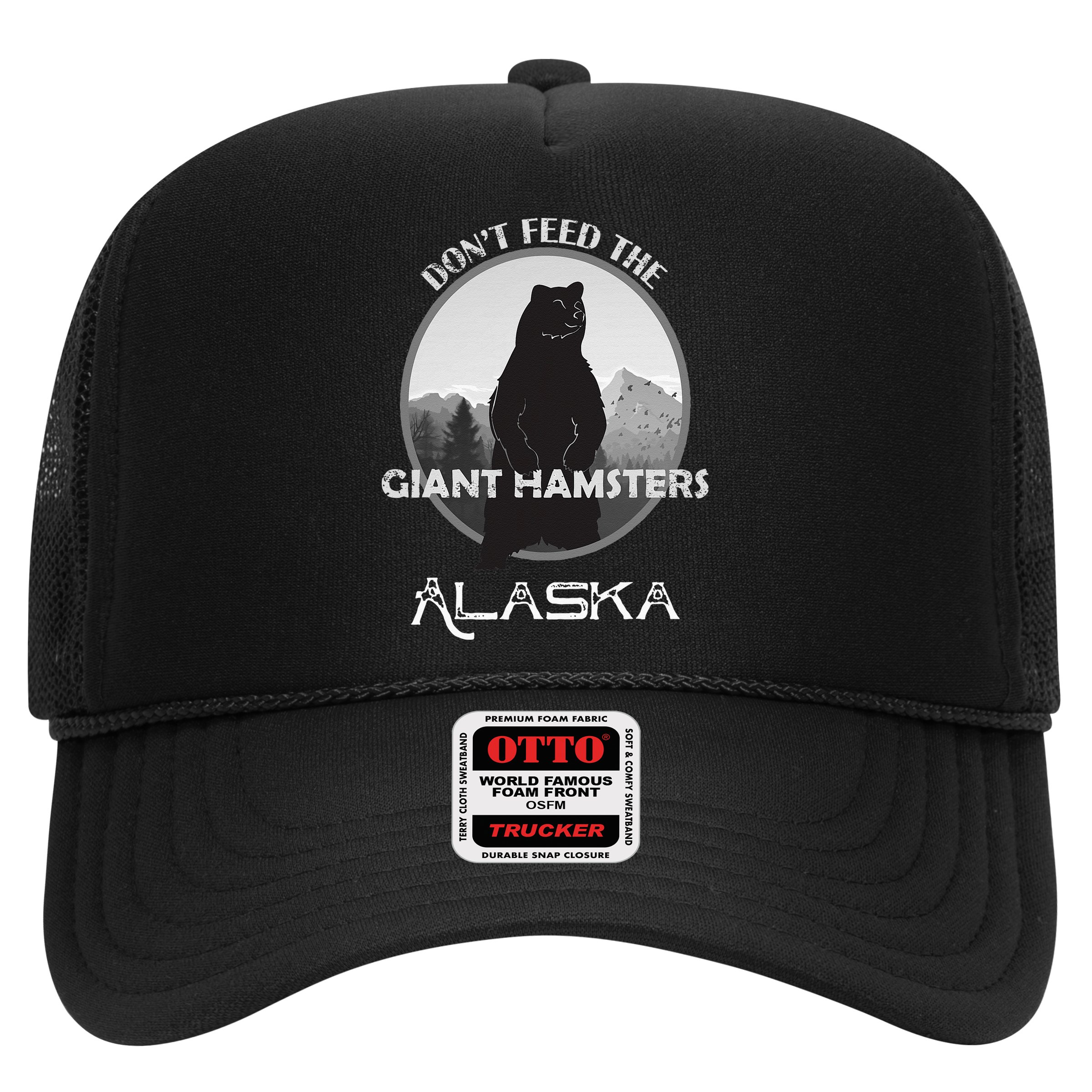 Funny Alaska Grizzly Bear Gift Kodiak Grizzlies Souvenir Hat
