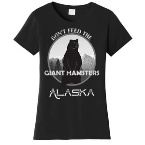 Funny Alaska Grizzly Bear Gift Kodiak Grizzlies Souvenir Women's T-Shirt