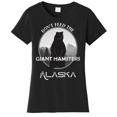 Funny Alaska Grizzly Bear Gift Kodiak Grizzlies Souvenir Women's T-Shirt