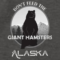 Funny Alaska Grizzly Bear Gift Kodiak Grizzlies Souvenir Vector Backpack