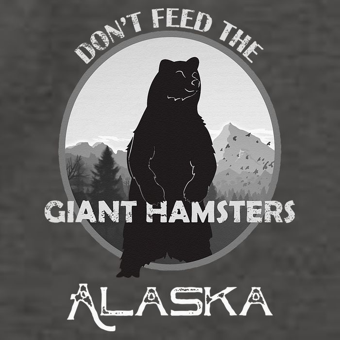 Funny Alaska Grizzly Bear Gift Kodiak Grizzlies Souvenir Vector Backpack