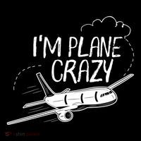 Funny Airplane Gift For Plane Lovers Plane Crazy Gift Flatbill Hat