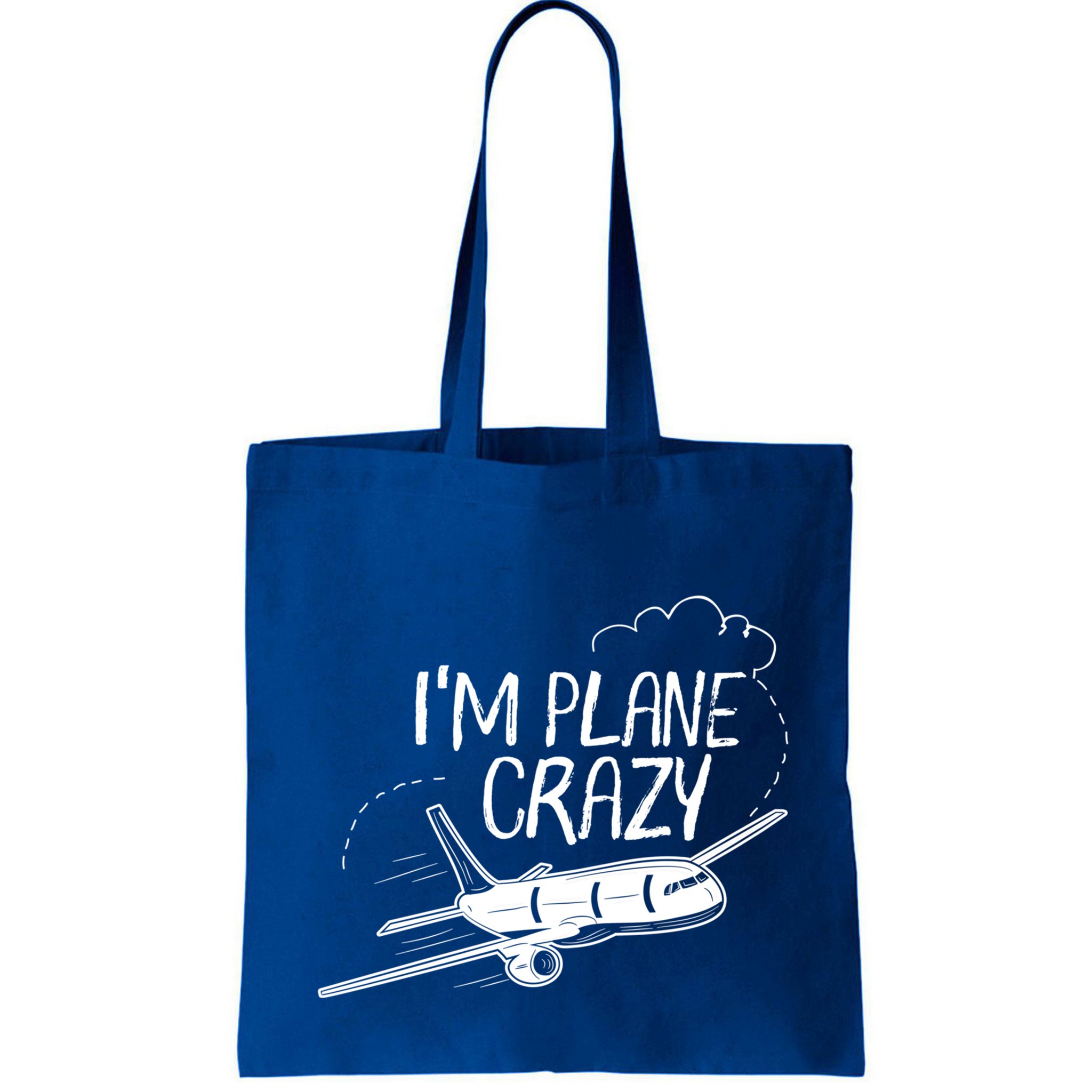Funny Airplane Gift For Plane Lovers Plane Crazy Gift Bag