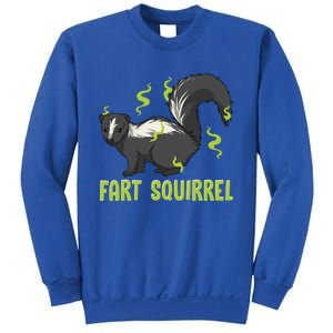 Funny Animal Gift Adults Fart Squirrel Gift Sweatshirt