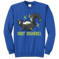 Funny Animal Gift Adults Fart Squirrel Gift Sweatshirt