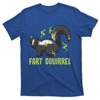 Funny Animal Gift Adults Fart Squirrel Gift T-Shirt