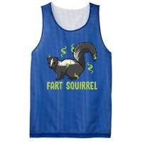 Funny Animal Gift Adults Fart Squirrel Gift Mesh Reversible Basketball Jersey Tank