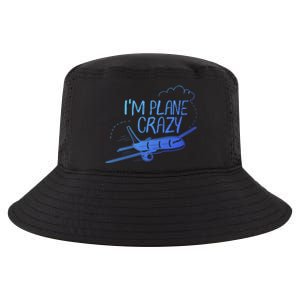 Funny Airplane Gift For Plane Lovers Plane Crazy Cute Gift Cool Comfort Performance Bucket Hat