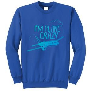 Funny Airplane Gift For Plane Lovers Plane Crazy Cute Gift Sweatshirt