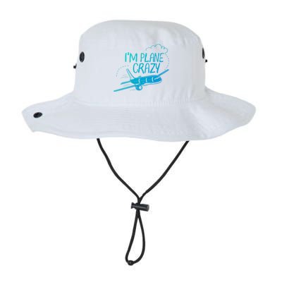 Funny Airplane Gift For Plane Lovers Plane Crazy Cute Gift Legacy Cool Fit Booney Bucket Hat