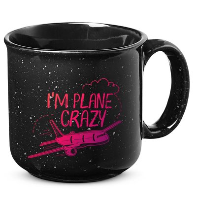 Funny Airplane Gift For Plane Lovers Plane Crazy Cute Gift 15oz Campfire Ceramic Mug