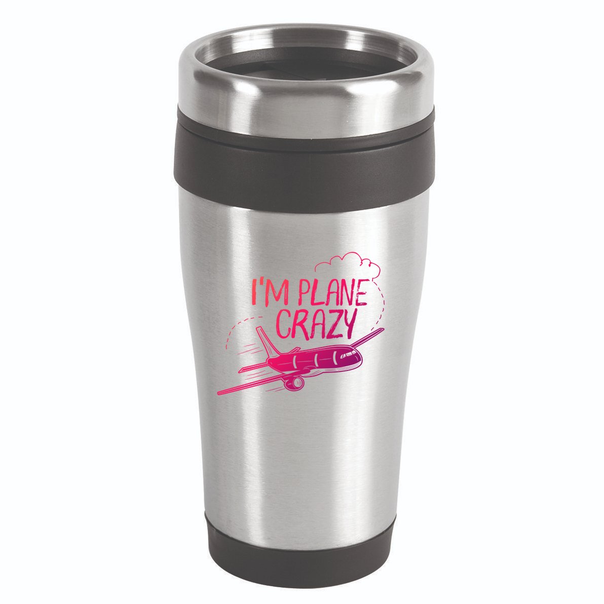 Funny Airplane Gift For Plane Lovers Plane Crazy Cute Gift 16oz Travel Tumbler