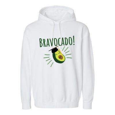 Funny Avocado Graduation Gift Bravocado Bravo Cado Cute Garment-Dyed Fleece Hoodie