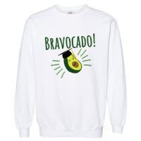 Funny Avocado Graduation Gift Bravocado Bravo Cado Cute Garment-Dyed Sweatshirt