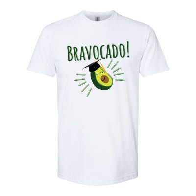 Funny Avocado Graduation Gift Bravocado Bravo Cado Cute Softstyle CVC T-Shirt