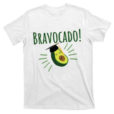 Funny Avocado Graduation Gift Bravocado Bravo Cado Cute T-Shirt