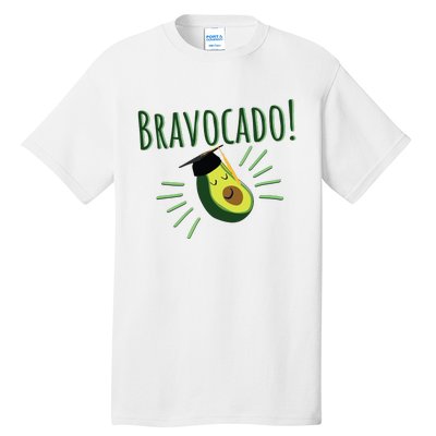 Funny Avocado Graduation Gift Bravocado Bravo Cado Cute Tall T-Shirt