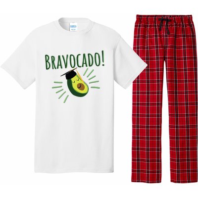 Funny Avocado Graduation Gift Bravocado Bravo Cado Cute Pajama Set