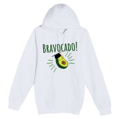 Funny Avocado Graduation Gift Bravocado Bravo Cado Cute Premium Pullover Hoodie