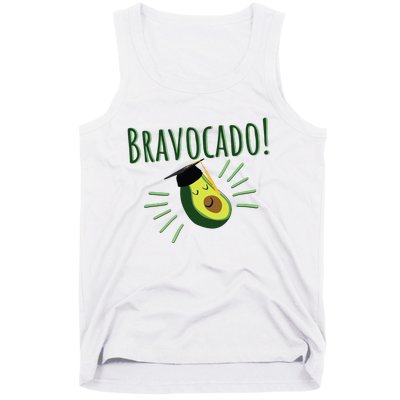 Funny Avocado Graduation Gift Bravocado Bravo Cado Cute Tank Top