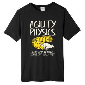 Funny Agility Gift For A Dog Trainer Or Dog Handler Gift Tall Fusion ChromaSoft Performance T-Shirt