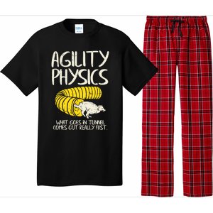 Funny Agility Gift For A Dog Trainer Or Dog Handler Gift Pajama Set