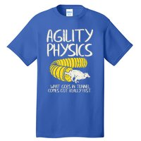 Funny Agility Gift For A Dog Trainer Or Dog Handler Gift Tall T-Shirt