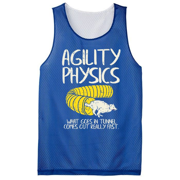 Funny Agility Gift For A Dog Trainer Or Dog Handler Gift Mesh Reversible Basketball Jersey Tank