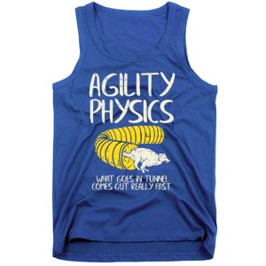 Funny Agility Gift For A Dog Trainer Or Dog Handler Gift Tank Top