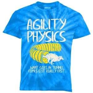 Funny Agility Gift For A Dog Trainer Or Dog Handler Gift Kids Tie-Dye T-Shirt