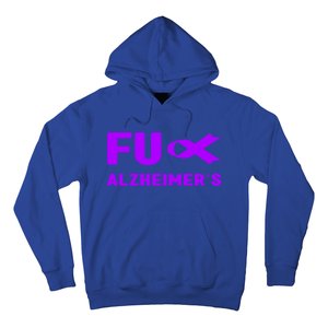 Fuck Alzheimer's Gift Fuck Detia Alzheimer's Awareness Gift Hoodie