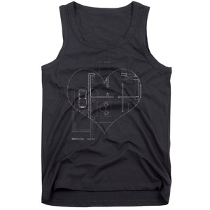 Funny Architect Graduation & Architect Student Architecture Tank Top