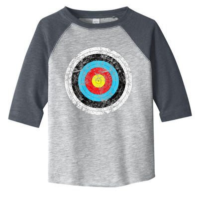 Funny Archery Gift For Archer Bullseye Target Toddler Fine Jersey T-Shirt