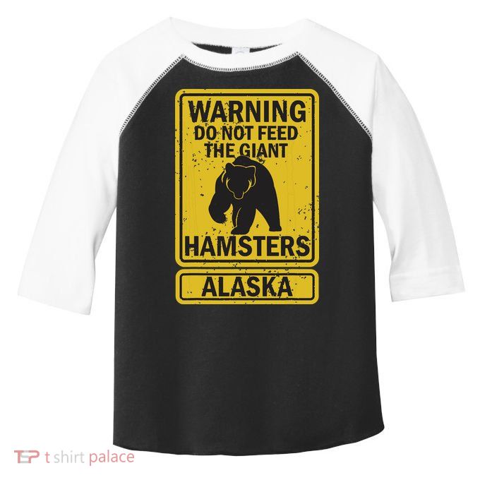 Funny Alaska Grizzly Brown Kodiak Bear Gift Toddler Fine Jersey T-Shirt