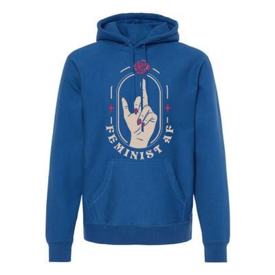 Feminist Af Gift Premium Hoodie