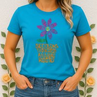 Flower And Garden Pot Words Design For Gardeners Garden Womens T-Shirt