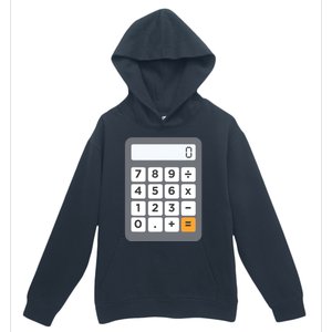 Funny Accountant Halloween Costume Outfit Math Calculator Urban Pullover Hoodie