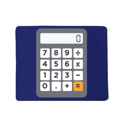 Funny Accountant Halloween Costume Outfit Math Calculator Mousepad