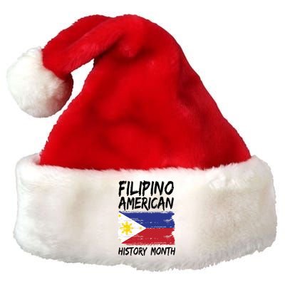 Filipino American History Month | Philippines Flag Premium Christmas Santa Hat