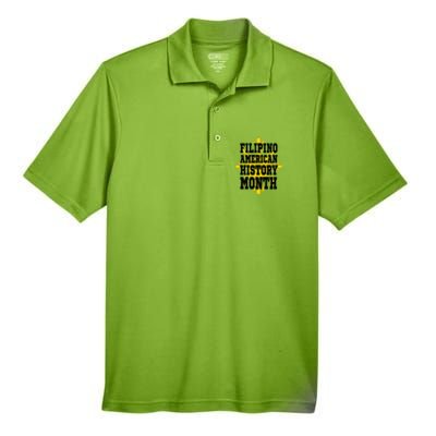 Filipino American History Month Men's Origin Performance Pique Polo