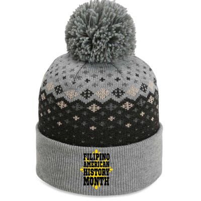 Filipino American History Month The Baniff Cuffed Pom Beanie