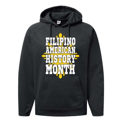 Filipino American History Month Performance Fleece Hoodie