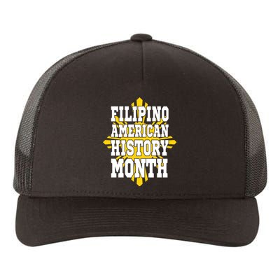 Filipino American History Month Yupoong Adult 5-Panel Trucker Hat