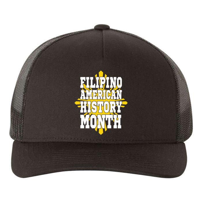 Filipino American History Month Yupoong Adult 5-Panel Trucker Hat