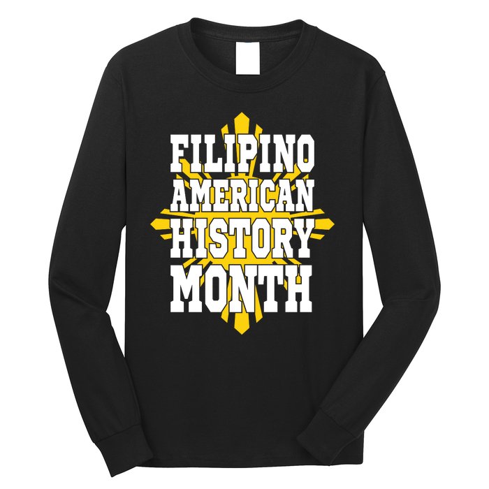 Filipino American History Month Long Sleeve Shirt